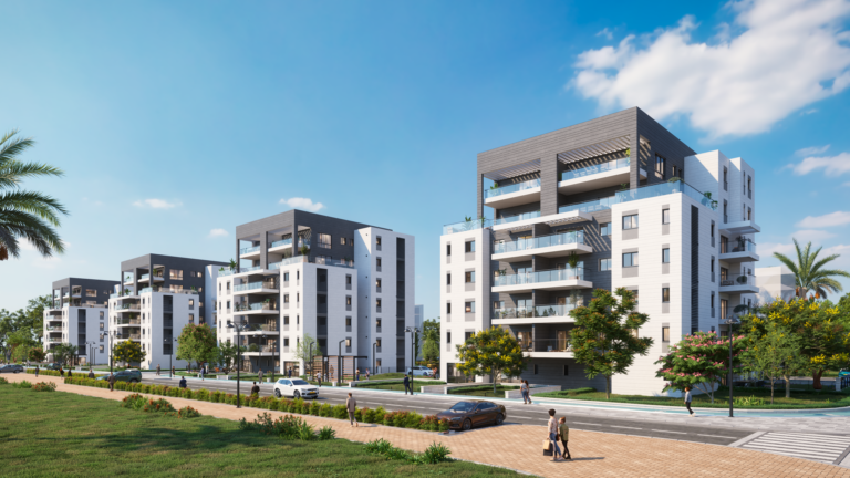 Between - הדמיית חוץ - שכונת אפיקי הנחל באופקים