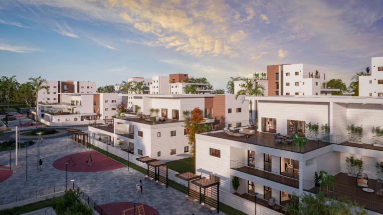 TRIO - הדמיית חוץ - אופקים