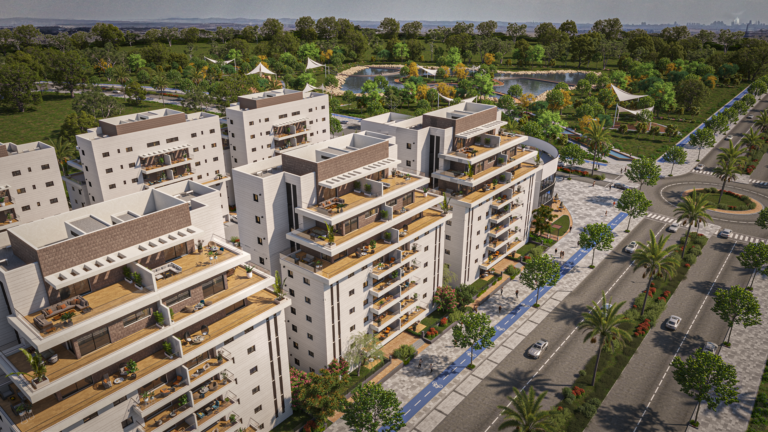 THE LAKE - הדמיית חוץ מגידו על האגם - אופקים