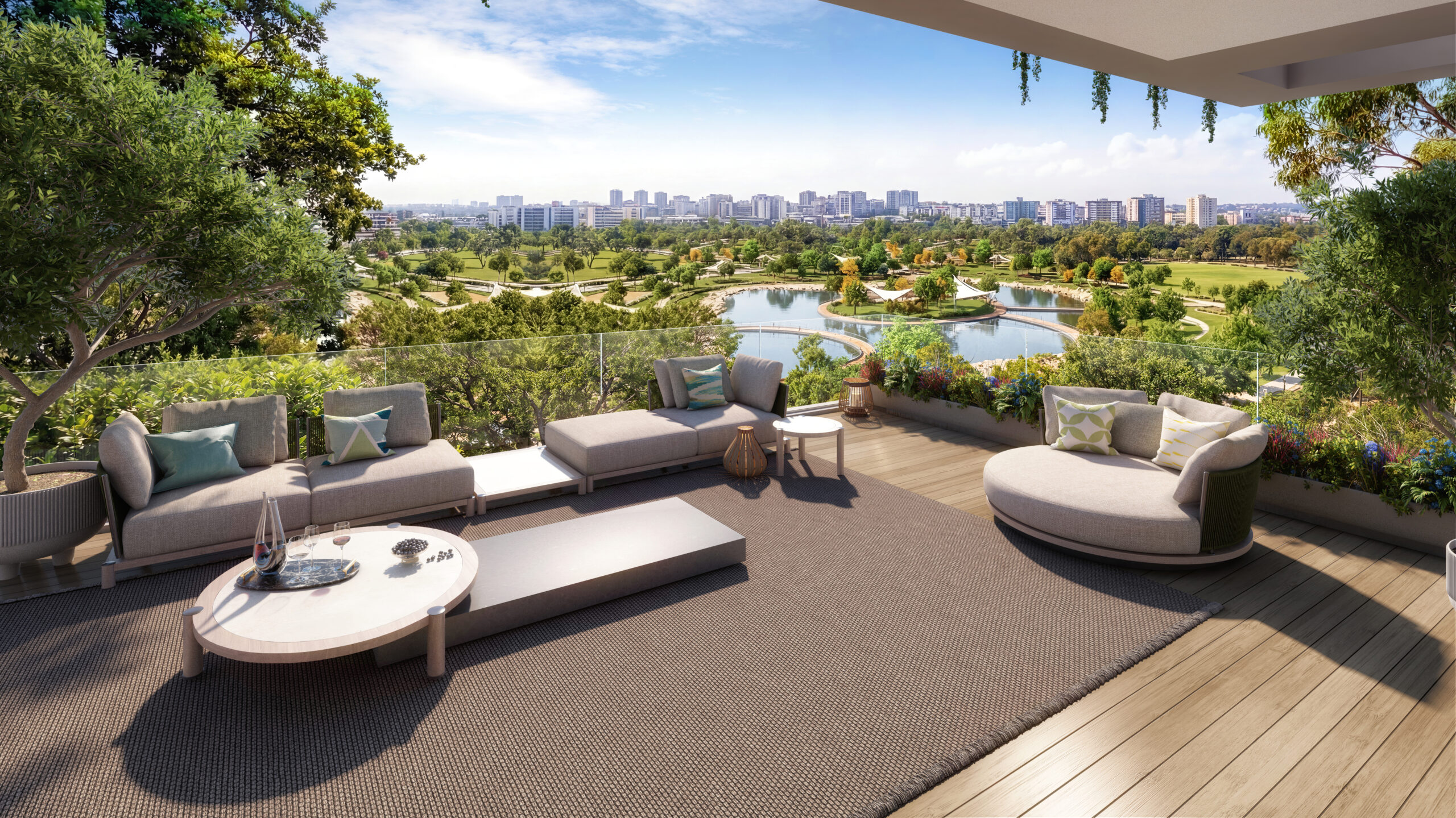 THE LAKE - הדמיית חוץ מגידו על האגם - אופקים