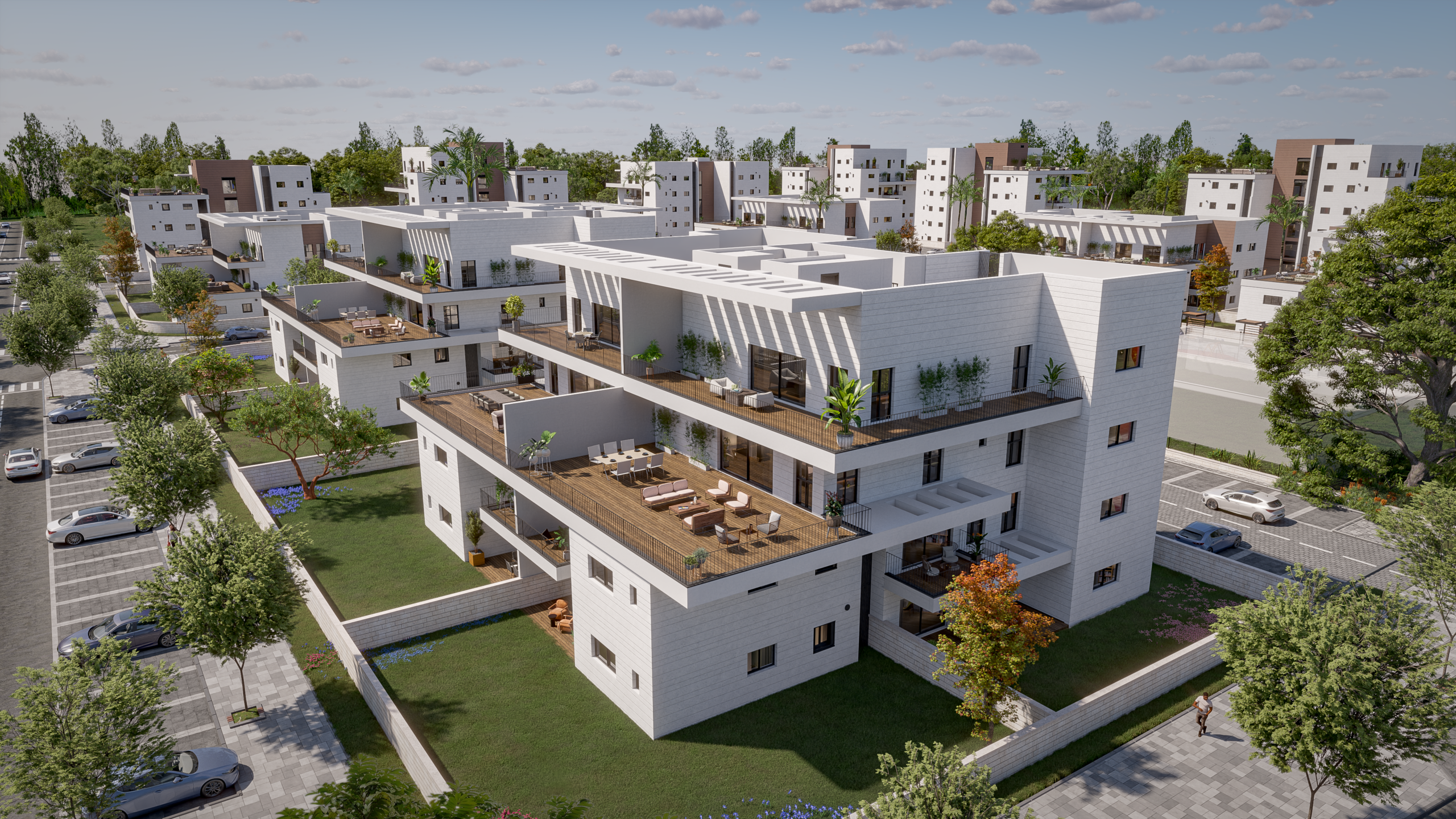 TRIO - הדמיית חוץ - אופקים