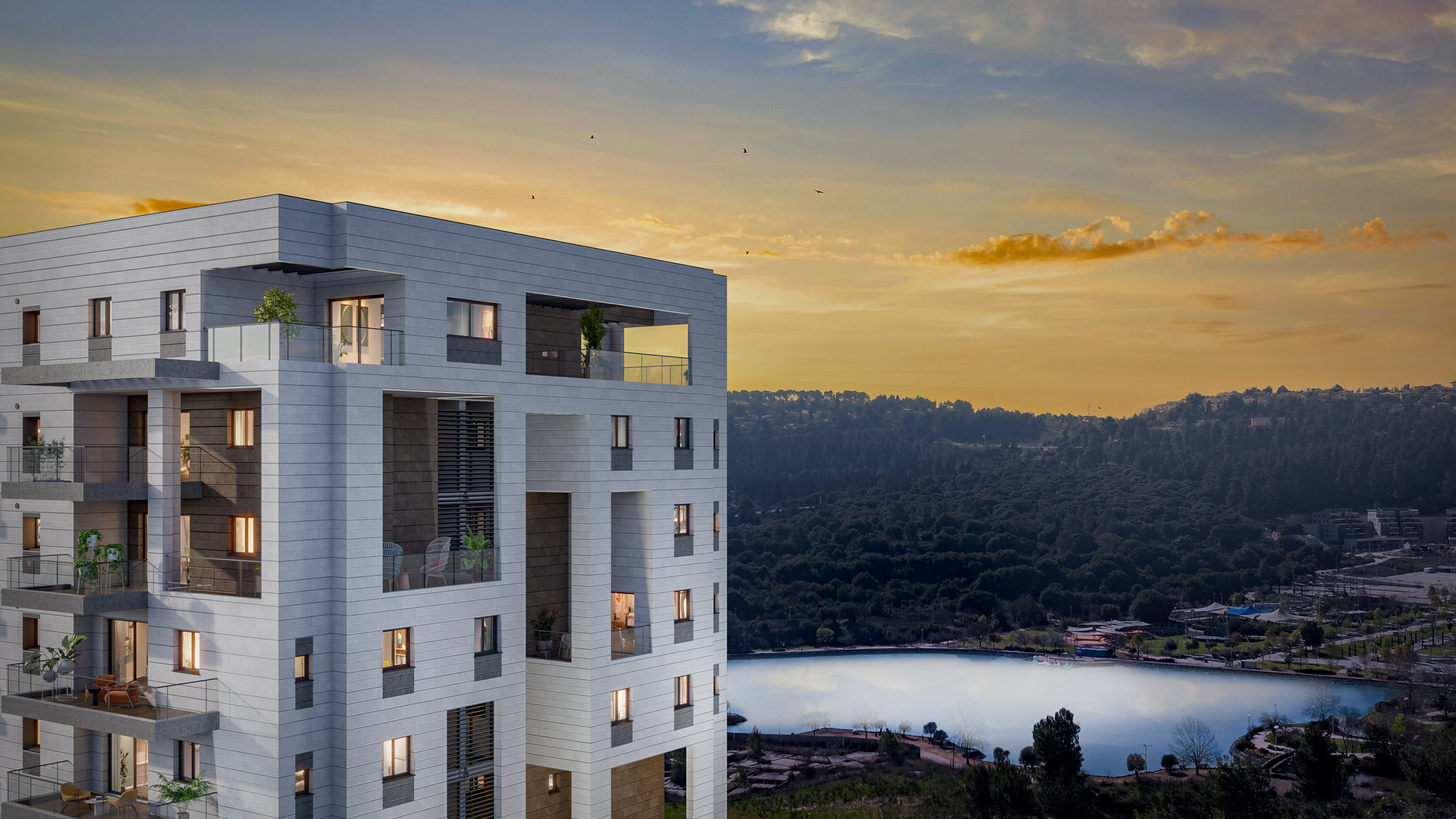 נופי מונפורד - שכונת מעלות - הדמיית חוץ