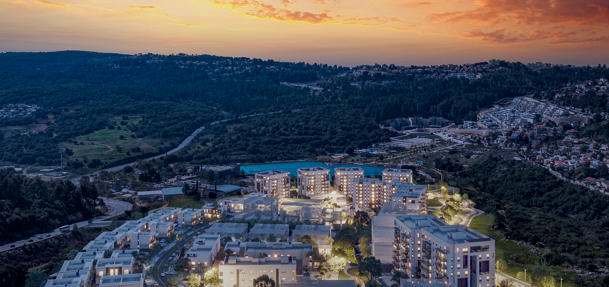 נופי מונפורד - שכונת מעלות - הדמיית חוץ