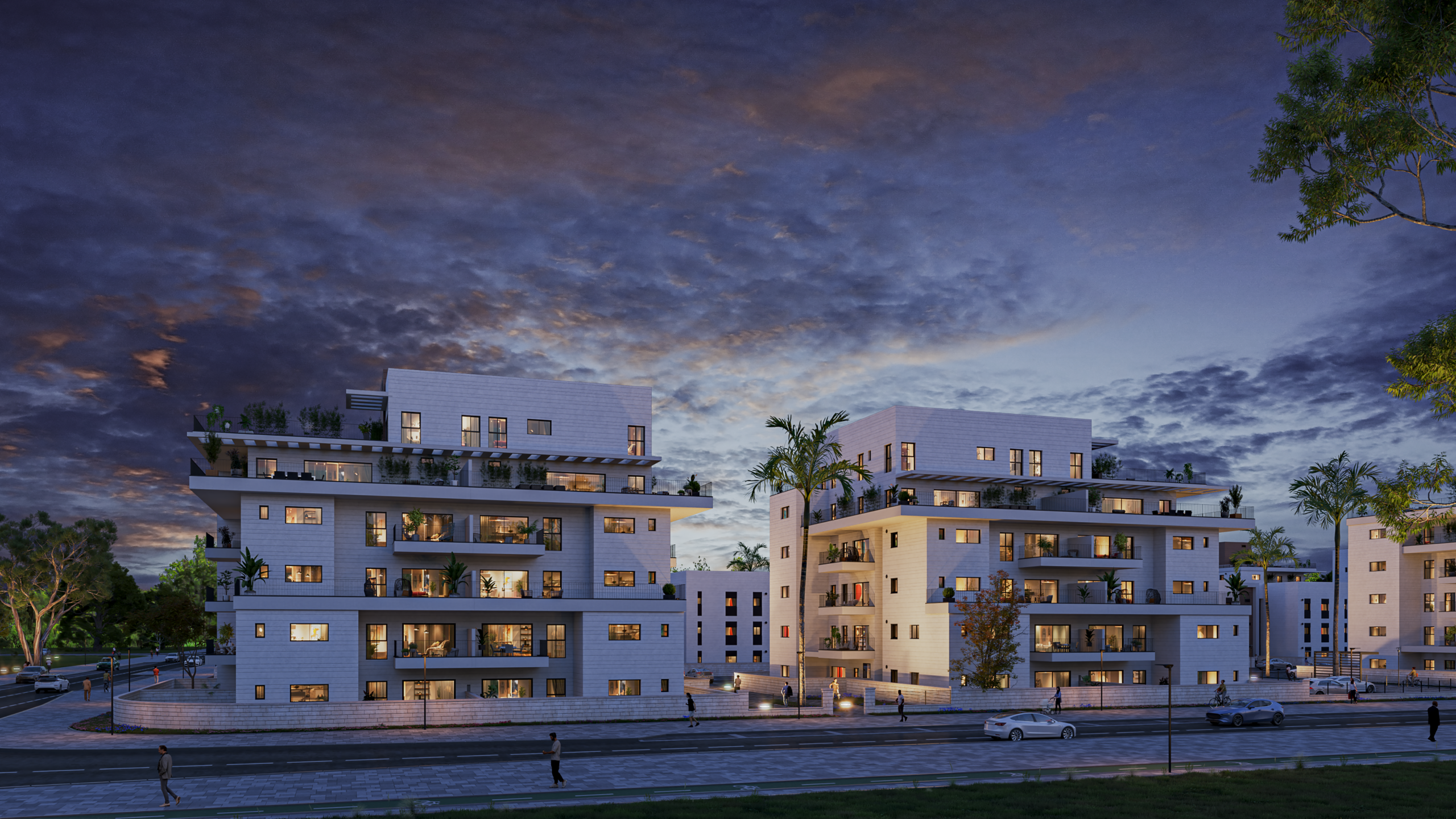 TRIO - הדמיית חוץ - אופקים